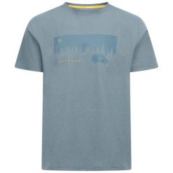 T-shirt Trespass Jacub. Niebieskie t-shirty męskie Trespass, l, bez wzorów, z materiału, bez kołnierzyka. Za 150.25 zł.