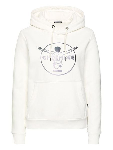 Chiemsee Bluza "Cala Blanca" w kolorze białym rozmiar: XS. Białe bluzy z kapturem damskie Chiemsee, xs, z bawełny. Za 78.47 zł.