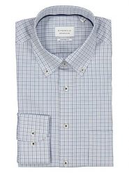 Eterna Koszula - Modern fit - w kolorze błękitnym rozmiar: 46. Niebieskie koszule męskie Eterna, bez wzorów, z bawełny, bez kołnierzyka, bez ramiączek. Za 109.26 zł.