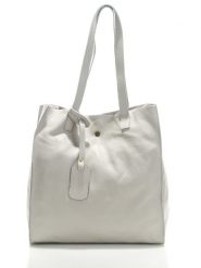 ORE10 Skórzana torebka "Aram" w kolorze białym - 34 x 28 x 12 cm rozmiar: onesize. Białe torebki klasyczne damskie ORE10, bez wzorów, z materiału, bez dodatków. Za 239.86 zł.