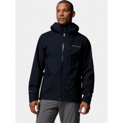 Kurtka Męska Columbia Trailborne 2.5L. Czarne kurtki męskie Columbia, l, bez wzorów, sportowe, bez kaptura. Za 669.00 zł.