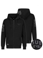 Sublevel Bluza "Nik" w kolorze czarnym rozmiar: L. Czarne bluzy z kapturem męskie Sublevel, l. Za 114.44 zł.