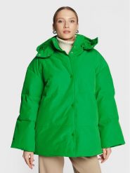 Samsøe Samsøe Kurtka zimowa Hana F22300136 Zielony Relaxed Fit. Zielone kurtki damskie Samsoe & Samsoe, na zimę, xs, bez wzorów, z syntetyku, bez kaptura. Za 1,479.00 zł.