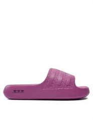 Adidas Klapki Adilette Ayoon IF9454 Fioletowy. Fioletowe klapki damskie Adidas, bez wzorów, z tworzywa sztucznego, bez obcasa. Za 169.99 zł.