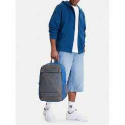 Plecak DC Shoes. Niebieskie plecaki męskie DC Shoes, bez wzorów. Za 119.99 zł.