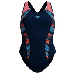 Strój pływacki jednoczęściowy damski Speedo Placement Laneback. Brązowe stroje jednoczęściowe damskie Speedo, xs, bez wzorów. Za 209.99 zł.