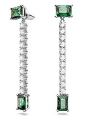 Swarovski Kolczyki-wkrętki z cyrkoniami rozmiar: onesize. Szare kolczyki damskie Swarovski, z cyrkonią, metalowe. Za 347.99 zł.