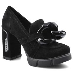 Czarne Półbuty Damskie Carinii Buty Na Obcasie. Czarne półbuty damskie Carinii, bez wzorów, ze skóry, biznesowe, bez obcasa, na obcasie. Za 329.00 zł.