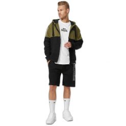 Bluza z kapturem i zamkiem błyskawicznym Lonsdale Lucklawhill. Czarne bluzy z kapturem męskie Lonsdale, xl, z materiału. Za 383.00 zł.