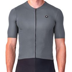 Koszulka Kolarska Supreme. Szare t-shirty sportowe męskie LUXA, xl, z elastanu, bez ramiączek, rowerowe. Za 449.00 zł.