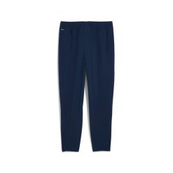 Spodnie treningowe Puma Football. Niebieskie spodnie sportowe męskie Puma, z materiału. Za 241.55 zł.