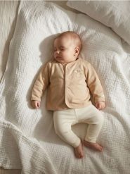 Bluza z haftem - beżowy. Brązowe bluzy sportowe damskie Sinsay, l, bez wzorów, bez ramiączek, bez kaptura. Za 17.99 zł.