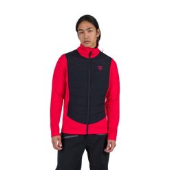 Bluza Rossignol męska Classique Hybrid Clim FZ czerwona. Czerwone bluzy bez kaptura męskie Rossignol, m. W wyprzedaży za 619.00 zł.
