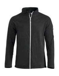 Clique Kurtka unisex Ducan z poliestru z mękką stroną wewnątrz – black. Czarne kurtki damskie CLIQUE, m, bez wzorów, bez kaptura. Za 240.14 zł.