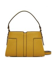 Elisabetta Franchi Torebka BS-06A-51E2-V400 Żółty. Żółte torebki klasyczne damskie Elisabetta Franchi, bez wzorów, ze skóry, bez dodatków. Za 1,099.00 zł.