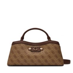Torebka Guess. Brązowe torebki klasyczne damskie Guess, z aplikacjami, bez dodatków. Za 584.99 zł.