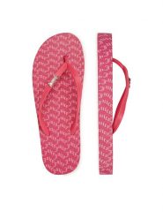 Juicy Couture Japonki 800293 Różowy. Czerwone klapki damskie Juicy Couture, bez wzorów, z syntetyku, bez obcasa. Za 79.99 zł.