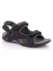 Kimberfeel Sandały "Scala" w kolorze czarnym rozmiar: 36. Czarne sandały damskie Kimberfeel, bez wzorów, bez obcasa. Za 121.99 zł.