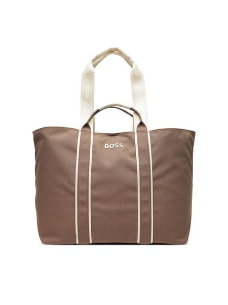 BOSS Torebka Palmah 50546461 Brązowy. Brązowe torebki klasyczne damskie Boss, bez wzorów, z materiału, bez dodatków. Za 379.99 zł.