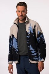 Męska Kurtka pluszowa odzież narciarska żakard stójka do roz. 7 XL. Niebieskia kurtki męskie JAY-PI, m, bez wzorów, z materiału, bez kaptura. Za 479.99 zł.