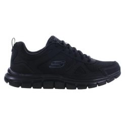 Buty na co dzień na trening męskie SKECHERS TRACK skóra siateczka. Czarne buty fitness męskie Skechers, na fitness i siłownię. Za 219.99 zł.