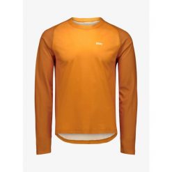 Bluza rowerowa męska POC Motion Air L/S Jersey. Brązowe bluzy bez kaptura męskie POC, bez wzorów, z jersey, bez kołnierzyka, bez ramiączek. Za 340.99 zł.