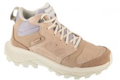 Buty trekkingowe damskie, Tempo Sol Mid WP. Brązowe obuwie trekkingowe damskie MERRELL. Za 379.99 zł.
