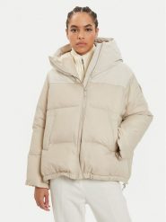 Bomboogie Kurtka puchowa GW7524TNM4 Beżowy Regular Fit. Brązowe kurtki damskie Bomboogie, bez wzorów, z puchu, bez kaptura. Za 1,629.00 zł.