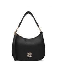 Nine West Torebka CEO-NANCY-H241690 Czarny. Czarne torebki klasyczne damskie Nine West, bez wzorów, z materiału, bez dodatków. Za 229.99 zł.