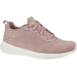 Buty do chodzenia damskie Skechers Bobs Squad. Czerwone obuwie treningowe damskie Skechers, na fitness i siłownię. Za 259.00 zł.