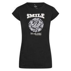 Koszulka dla dziewczynki Imperial Riding Smiley Zebra. Czarne koszulki dziewczęce IMPERIAL RIDING, m, z aplikacjami, z jersey, bez ramiączek. Za 148.50 zł.