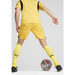 Męskie szorty bramkarskie AC Milan 24/25 PUMA Yellow Blaze Pelé. Żółte szorty męskie Puma, bez kołnierzyka. W wyprzedaży za 134.00 zł.