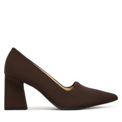 Czółenka HÖGL. Brązowe czółenka damskie HÖGL, bez wzorów, bez obcasa. Za 699.99 zł.