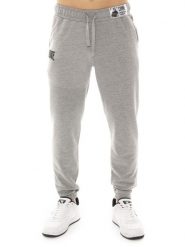 Spodnie dresowe Leone 1947 Apprel z gumką i sznurkiem. Idealne na co dzień. Czarne spodnie sportowe męskie LEONE 1947 APPAREL, z dresówki. Za 273.65 zł.