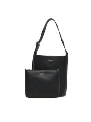 Guess Torebka HWBG69 74040 Czarny. Czarne torebki klasyczne damskie Guess, z aplikacjami, ze skóry, bez dodatków. Za 469.99 zł.