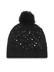 Guess Czapka V5BZ03 Z39B0 Czarny. Czarne czapki zimowe damskie Guess, z materiału. Za 199.99 zł.