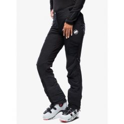Spodnie skiturowe damskie Mammut Aenergy IN Hybrid Pants. Czarne spodnie materiałowe damskie Mammut, bez wzorów, sportowe. Za 1,062.50 zł.