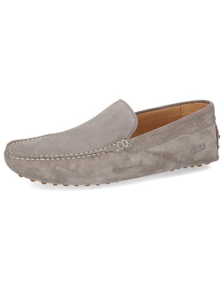 MELVIN & HAMILTON Skórzane mokasyny "Nelson 1" w kolorze szarym rozmiar: 43. Szare mokasyny męskie MELVIN & HAMILTON. Za 434.99 zł.