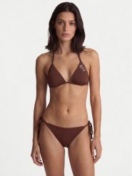 EA7 Emporio Armani Bikini 7W000318 AF20663 U6067 Brązowy. Brązowe bikini damskie EA7 Emporio Armani, bez wzorów. Za 329.99 zł.
