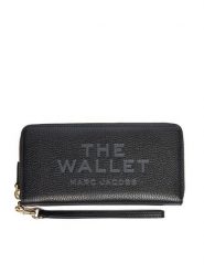 Marc Jacobs Portfel 2P4SMP015S02 Czarny. Czarne portfele damskie MARC JACOBS, bez wzorów, ze skóry. Za 689.99 zł.
