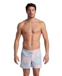 Spodenki plażowe Arena Water Prints Beach Short Ao. Białe szorty męskie Arena, na lato, bez wzorów, z materiału, eleganckie. Za 151.98 zł.