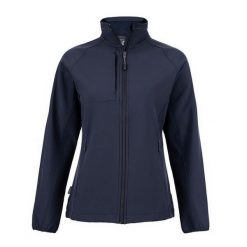 Kurtka Damska Expert Basecamp Soft Shell. Niebieskie kurtki damskie CRAGHOPPERS, bez wzorów, z softshellu, bez kaptura. Za 239.99 zł.