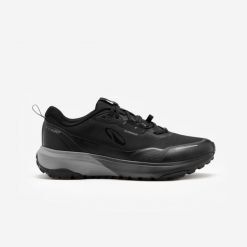 Buty do biegania męskie Kiprun JF 190 Grip Waterproof. Czarne buty fitness męskie KIPRUN, do biegania. Za 249.99 zł.
