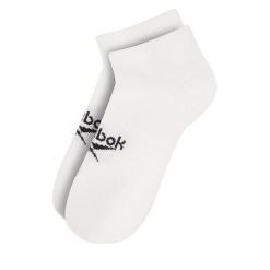 Skarpety krótkie Reebok. Białe skarpetki damskie Reebok, bez wzorów. Za 39.99 zł.