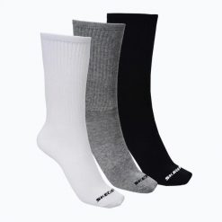 Skarpety SKECHERS Non Tery Crew Arch Support 3. Białe skarpetki męskie Skechers, bez wzorów, z bawełny. Za 62.99 zł.