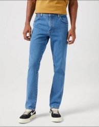 WRANGLER TEXAS SLIM MĘSKIE SPODNIE JEANSOWE JEANSY BARN 112351257 W12S017974. Jeansy męskie Wrangler. Za 229.99 zł.