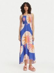 Maaji Sukienka letnia Isadora PT2123CLD010 Niebieski Regular Fit. Niebieskie sukienki damskie Maaji, na lato, s, bez wzorów, z wiskozy, bez kołnierzyka, bez ramiączek. Za 549.99 zł.