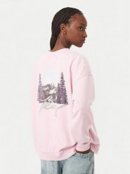 Roxy Bluza Cross Your Mind ERJFT05113 Różowy Regular Fit. Czerwone bluzy bez kaptura damskie Roxy, s, z syntetyku. Za 259.99 zł.