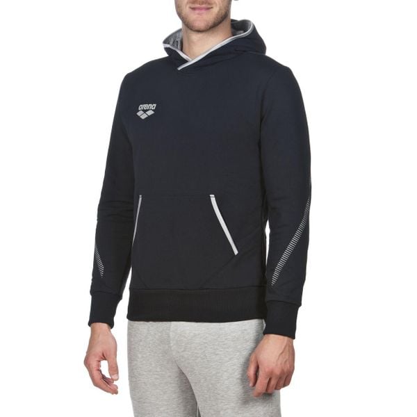 Bluza męska Arena Team Line Hoodie z kapturem. Niebieskie bluzy z kapturem męskie Arena, m. Za 99.99 zł.