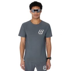 Koszulka Circle Sportswear Legend. Szare t-shirty sportowe męskie CIRCLE SPORTSWEAR, l, z materiału, bez ramiączek, do biegania. Za 431.00 zł.
